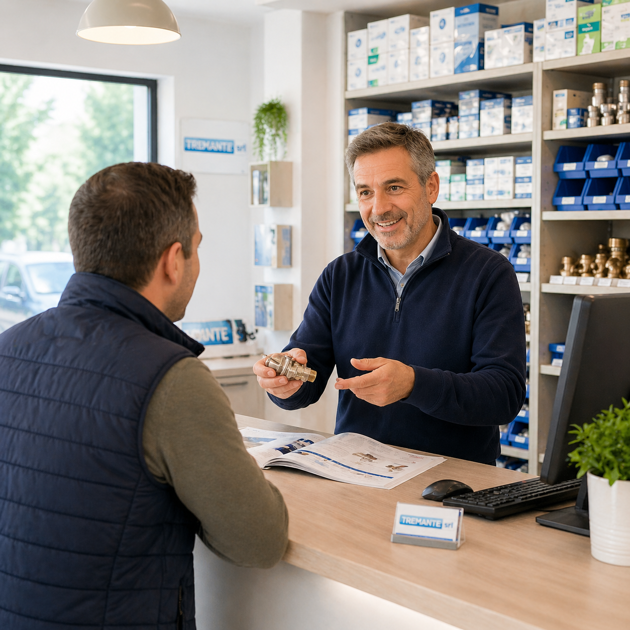 Consulenza al bancone Tremante